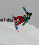 青野令（スノーフレンズボードクラブ／愛媛県松山市出身）第２回「滑りが変わった大ジャンプ」