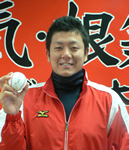 広島３位・武内久士「将来はカープの守護神に！」