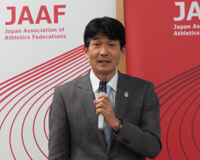 原田強化委員長「リオに向けて重要な年」　〜日本陸連強化方針〜