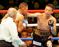 三浦、KOで３度目の防衛　〜ボクシングＷ世界戦〜