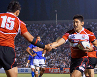 日本、世界８位のサモアに快勝　〜リポビタンＤチャレンジ〜