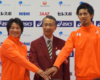 横川会長「本気の気持ちで頂点を目指してほしい」　〜世界陸上日本代表結団式〜