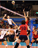 *日本、開幕２連勝！　杉山＆荒木のセンターペアの活躍光る　〜バレーボールＷ杯2007（女子）〜