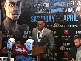 （写真：新星スペンスは地上波NBCの看板的なボクサーになっていく可能性も）