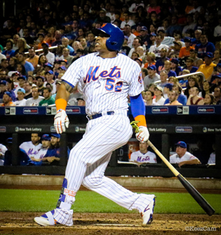 （写真：今季もMVP級の働きを続けるセスペデスはメッツをミラクルランに導けるか　Photo By Gemini Keez）