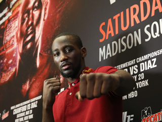 （写真：無敗の２階級制覇王者クロフォードとの新旧戦は実現するのか　Photo By Ed Mulholland / Top Rank）