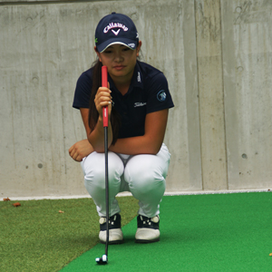 河本結（日本体育大学ゴルフ部／愛媛県松山市出身）最終回「パット・イズ・マネー」