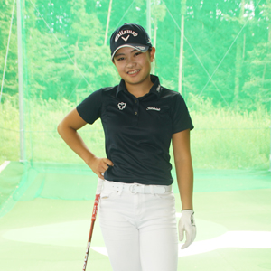 河本結（日本体育大学ゴルフ部／愛媛県松山市出身）第１回「意志あるところに道は開ける」