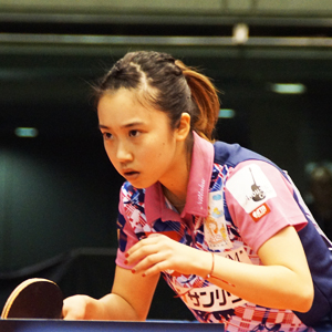 森薗美月（サンリツ卓球部／愛媛県松山市出身）第１回「己と闘う小さなファイター」