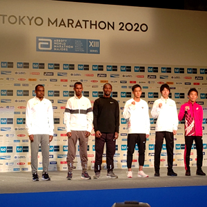 高速レースで日本最速を巡る争いへ　～東京マラソン～