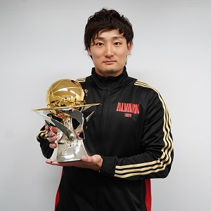 Ａ東京・田中が初のMVP 「まだまだ未熟」と成長誓う　～B.LEAGUE AWARD SHOW2019-20～
