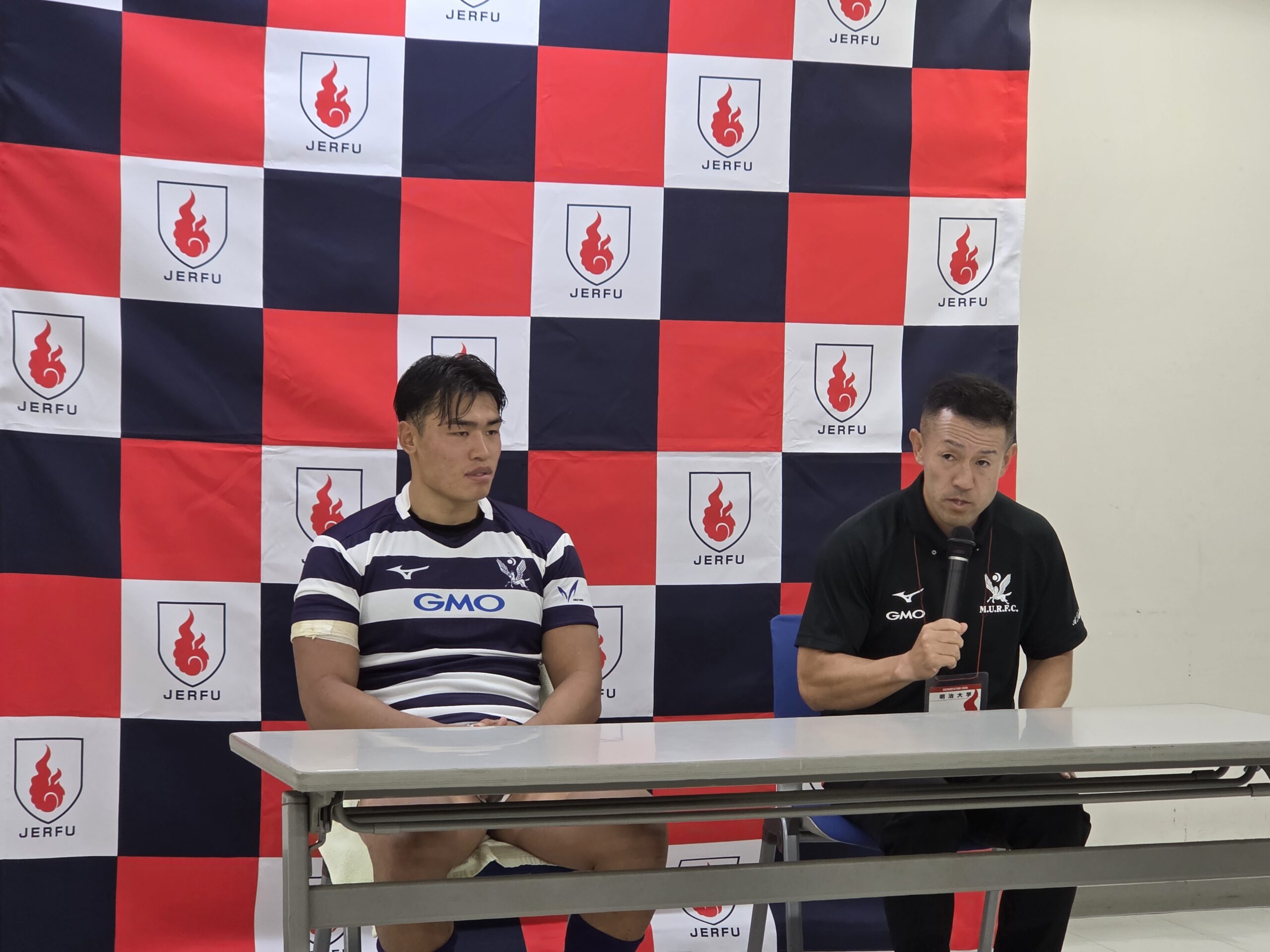 明大、高野新監督体制で白星スタート　～関東大学ラグビー対抗戦～