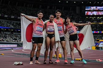 午後の部は２種目で入賞 男子100ｍは予選全滅 ～世界陸上東京大会～