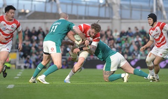 ジャパン、後半無得点でアイルランドに敗戦　～リポビタンＤツアー～