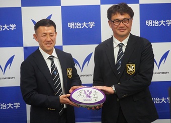 明治大学・高野氏、新監督のバトン引き継ぐ「大きなチャレンジ」