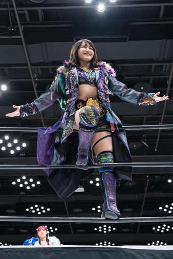 IWGP女王・朱里「やりたいことは全部やり、結果を出す」　～女子プロレス～