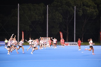 日本、３大会連続銀のカナダに惜敗　～ラクロス女子世界選手権～