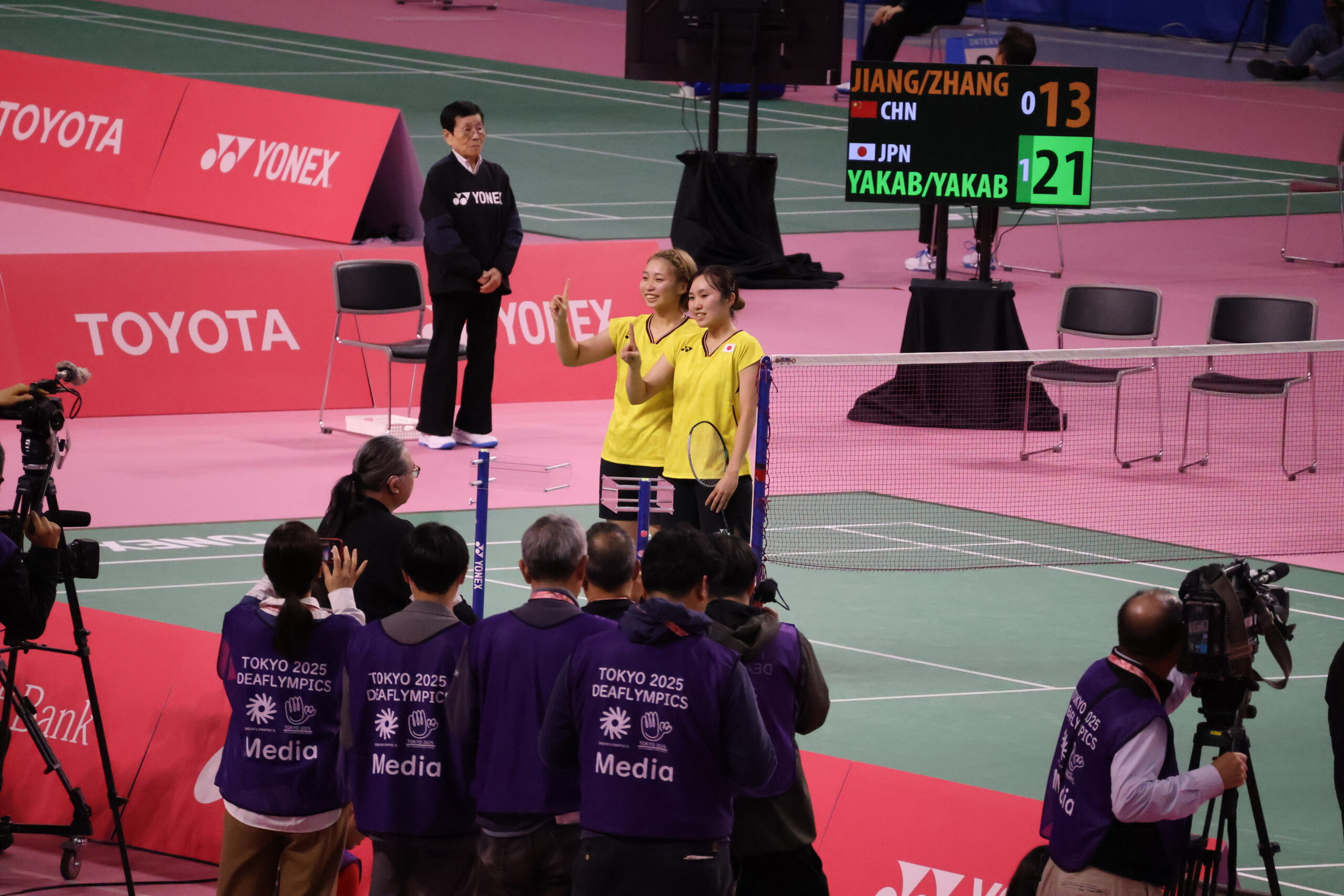 矢ケ部姉妹、女子ダブルスで金 男子ダブルスは永石＆森本ペアが銀　〜デフリンピック〜