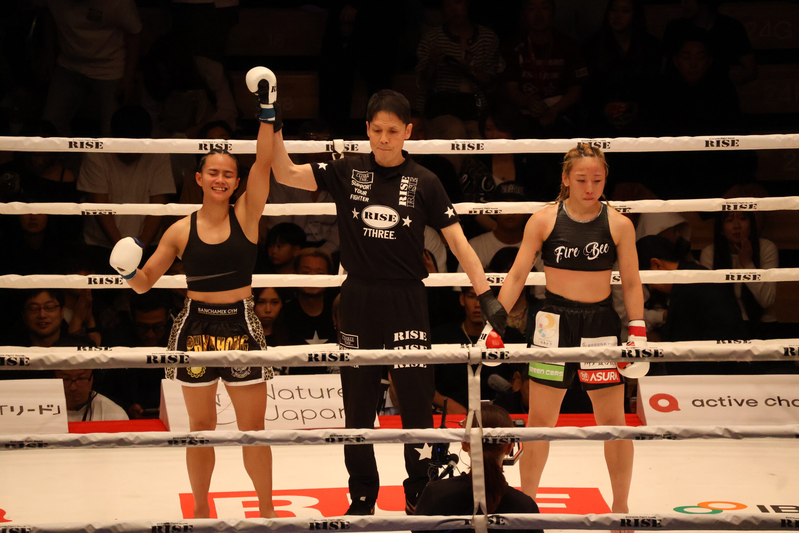 ラジャ元女王パヤーフォン、宮本芽依を圧倒　～RISE～