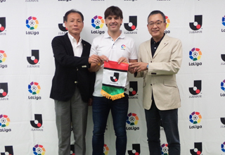 元スペイン代表モリエンテス、Ｊリーグを訪問「日本との繋がりが増えていけばいい」